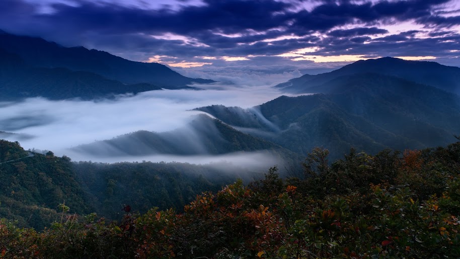 Mountain, Fog, Scenery, Landscape, Nature, 4K, #180