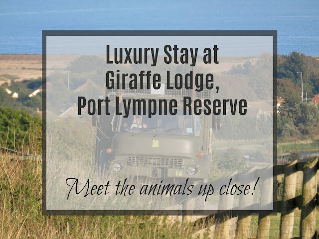 Take a look round the amazing Giraffe Lodge and UK safari experience at Port Lympne Reserve in Kent. An amazing stay for any couple wanting a unique and romantic break.