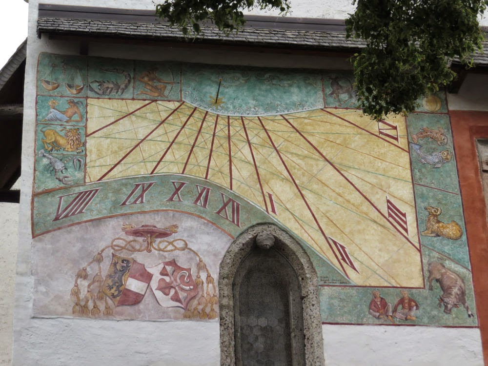 Sundial in Salzburg