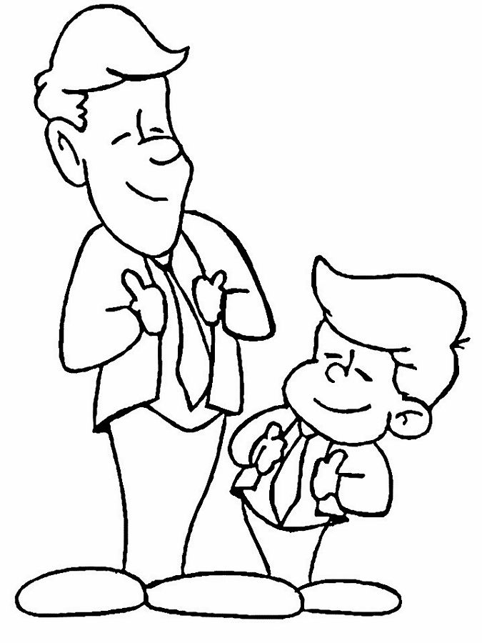 fahters day christian coloring pages - photo #33