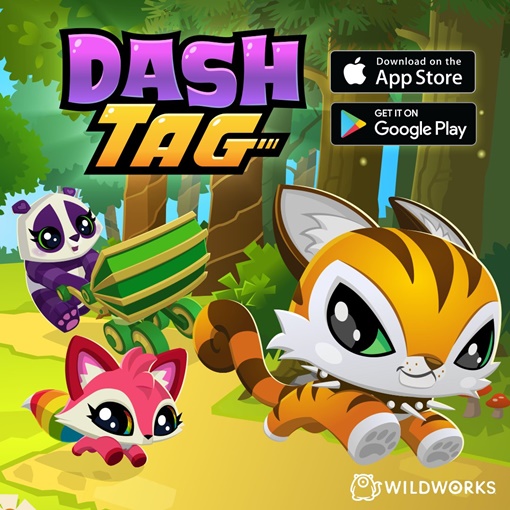 Animal Jam Play Wild Ondas do Animal Jam DASH TAG ANIMAL JAM