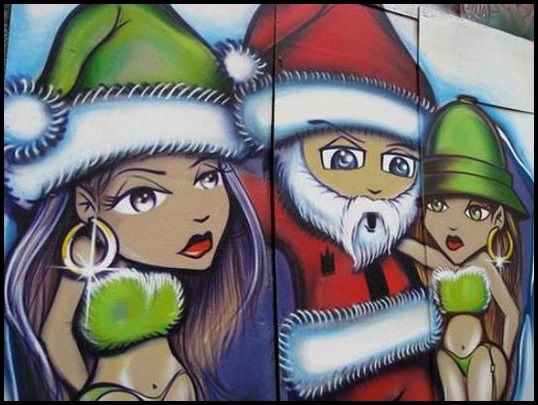 Graffiti Weihnachten