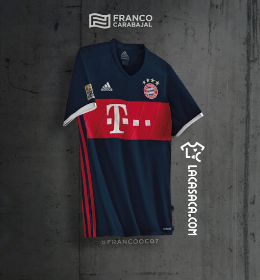 Fake? Adidas Bayern München 17-18 Home and Away Kits Leaked - Footy Headlines