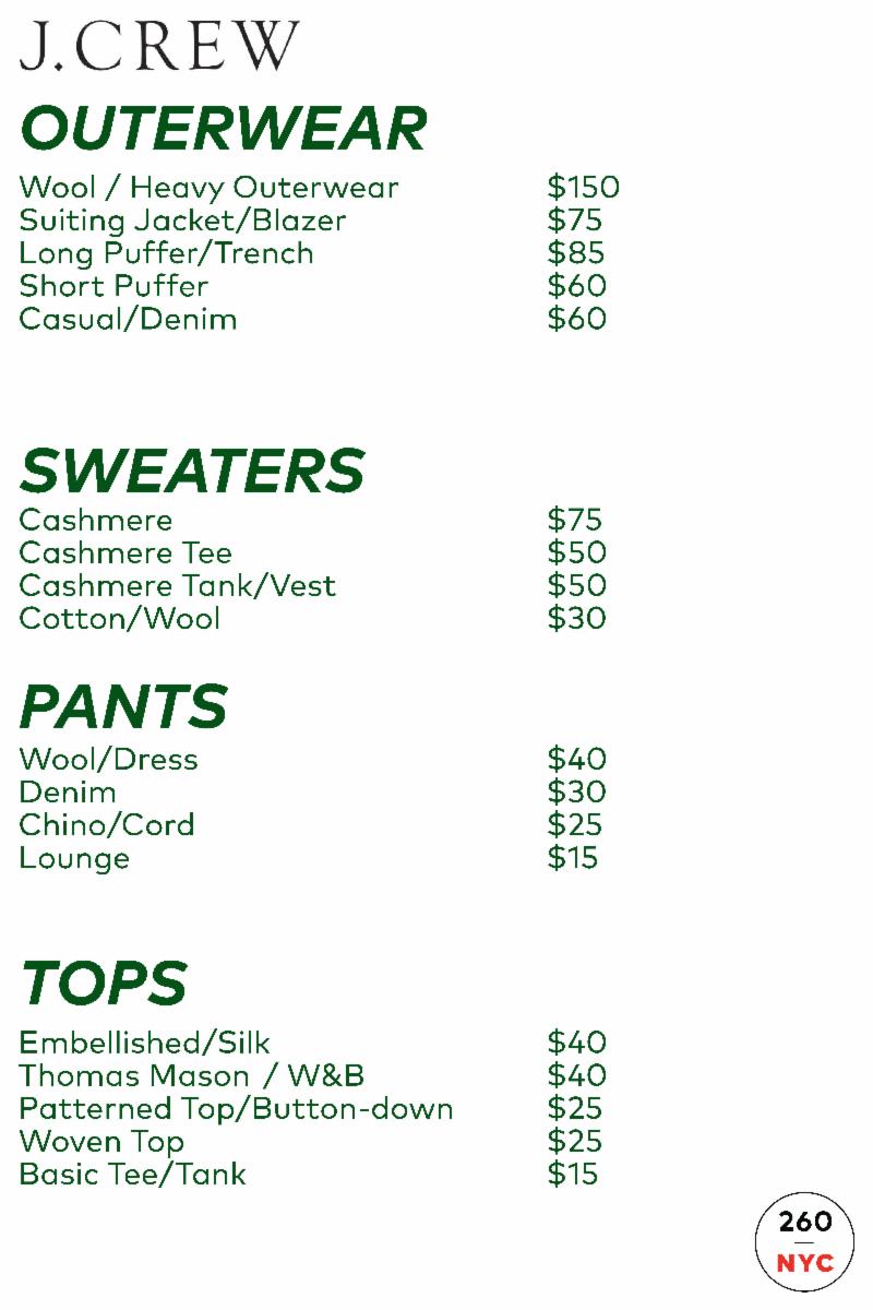 madewell sample sale 2018