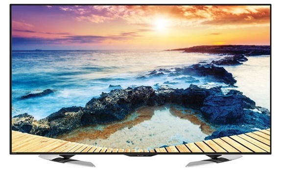 Smart TV modern Sharp AQUOS LC58UE630X, gambar cerah dan tajam