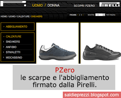 pirelli scarpe sito ufficiale