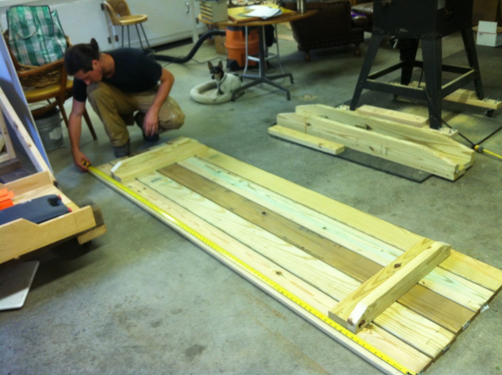 The Little Dog Blog DIY Wedding Picnic Tables