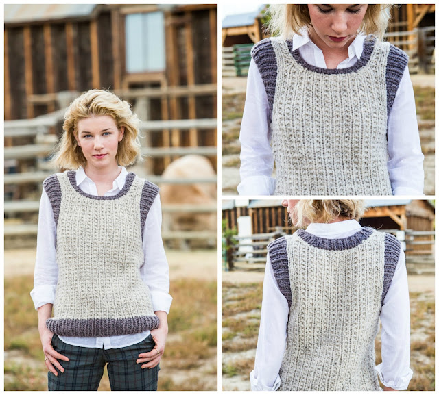 AndreaKnits: Rugged Knits Pattern Highlight: Textured Wisp