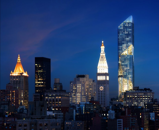 New York Towers; Sustainability In Manhattan The New York Tower Project by Daniel Libeskind