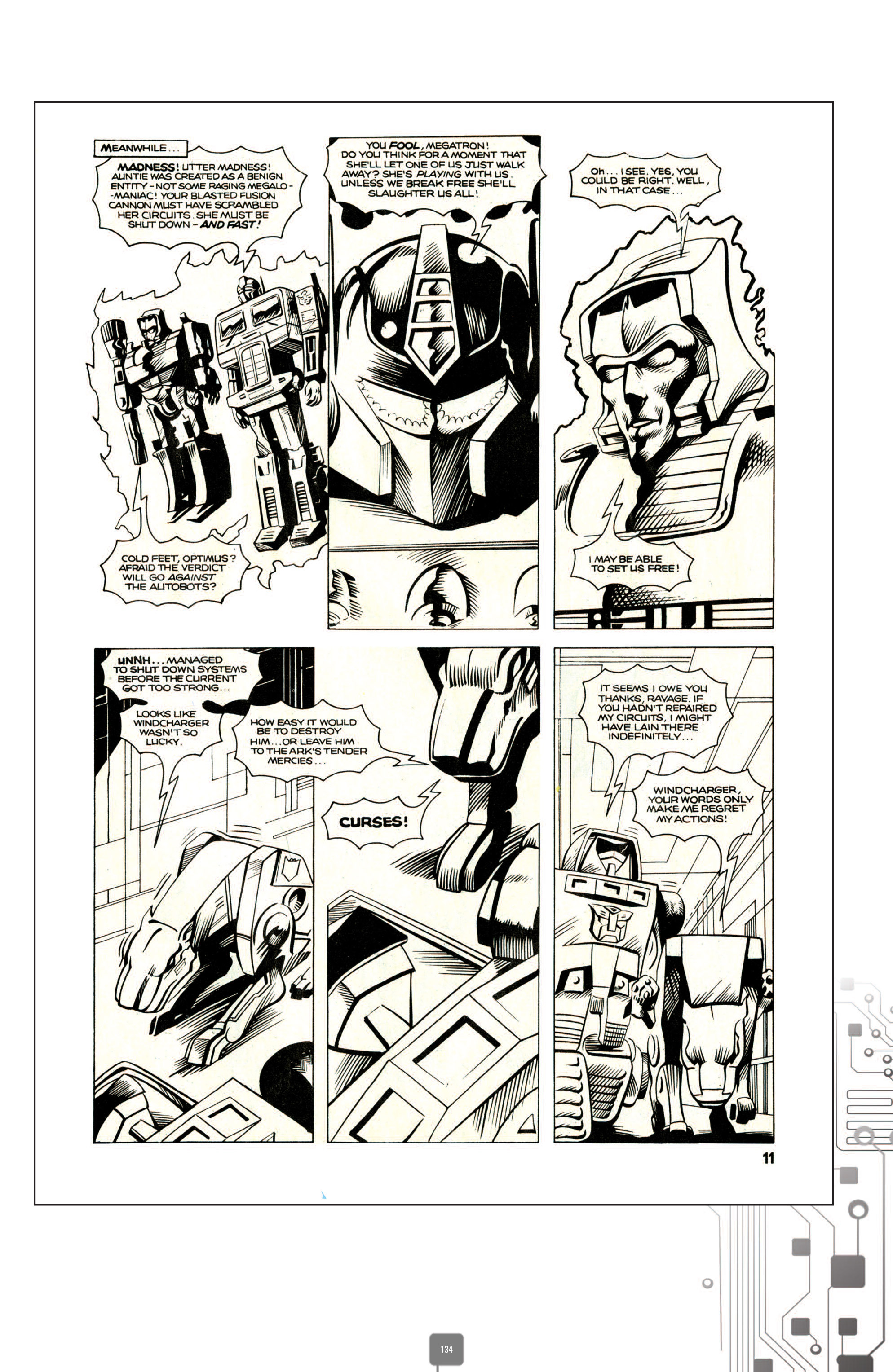 Read online The Transformers Classics UK comic -  Issue # TPB 1 - 135