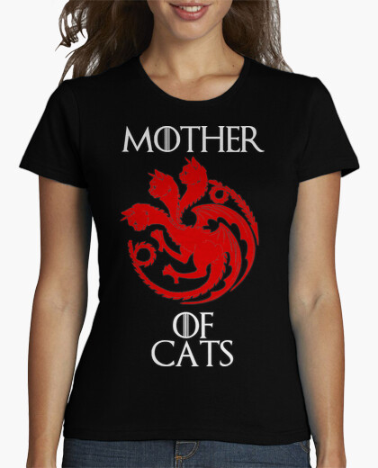 camiseta targaryen madre de gatos