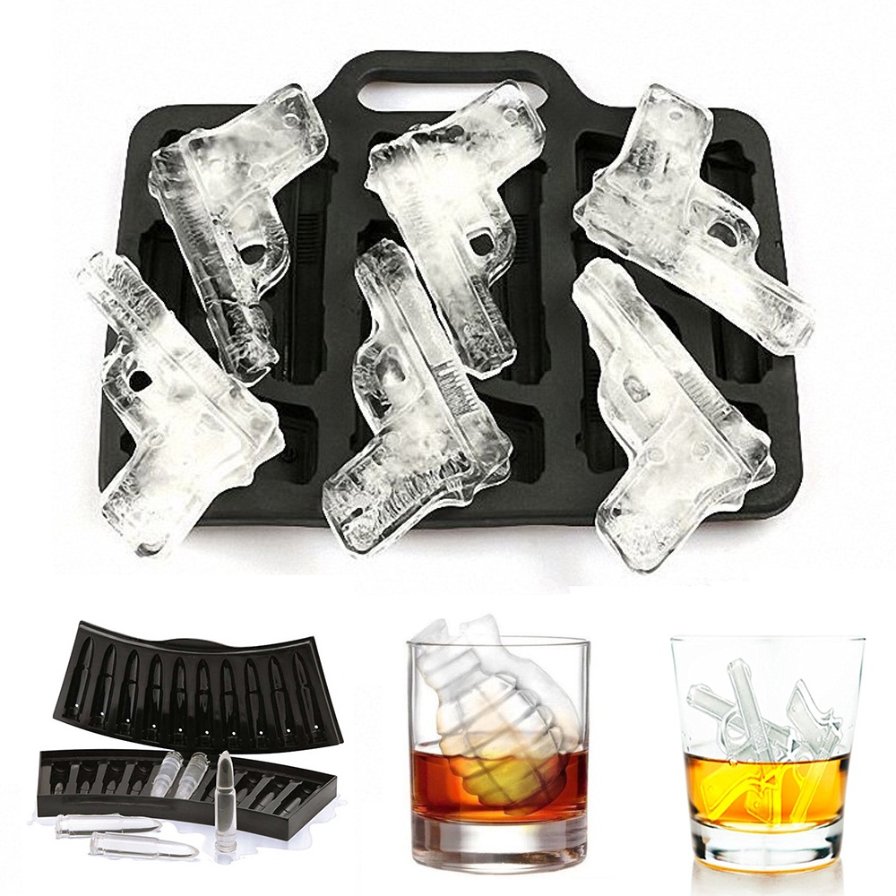 Gun Bullet Ice Cube Maker