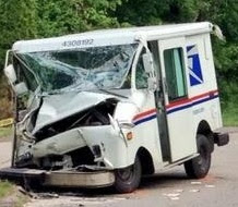 Dead Tree Edition: Bang-Up Job: USPS Blames New Employees for Rising Motor Vehicle Accidents