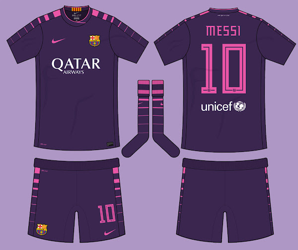 barcelona purple jersey