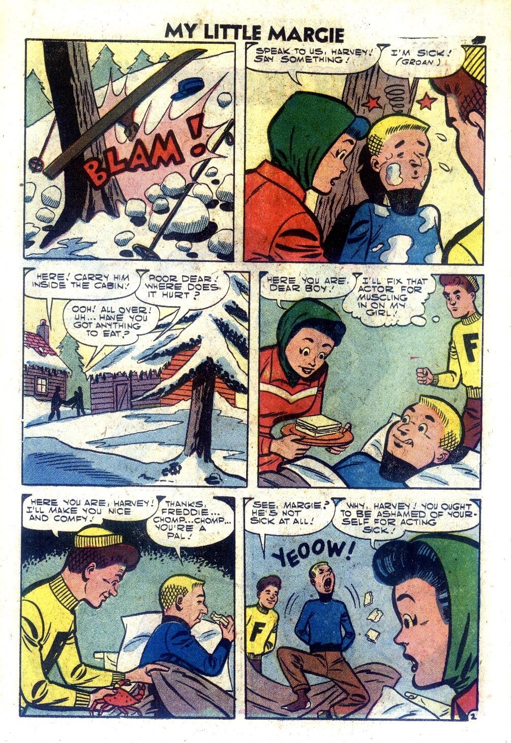 Read online My Little Margie (1954) comic -  Issue #18 - 14