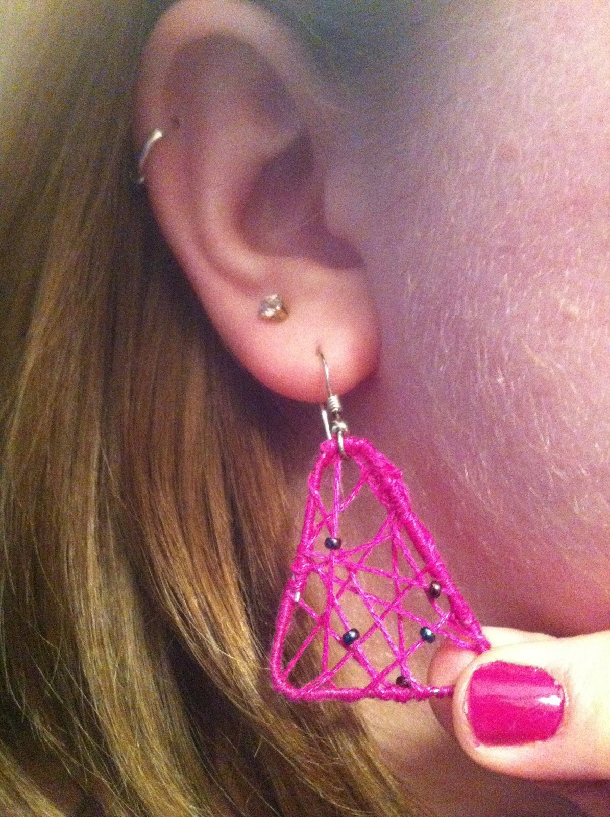 ReuseIt Edmonton Tutorial DIY Paperclip Earrings