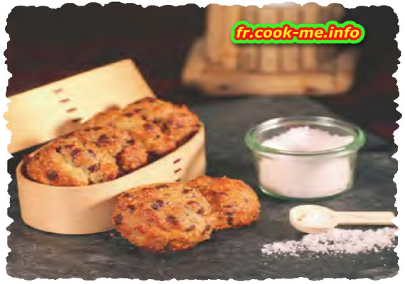 Cookies au chocolat et fleur de sel de Camargue Cookies au chocolat et fleur de sel de Camargue