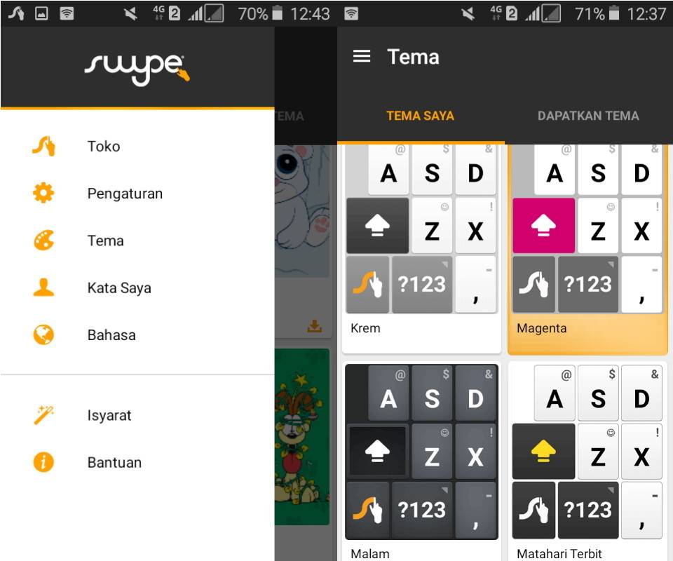 aplikasi keyboard android terbaik aplikasi keyboard terbaik swype