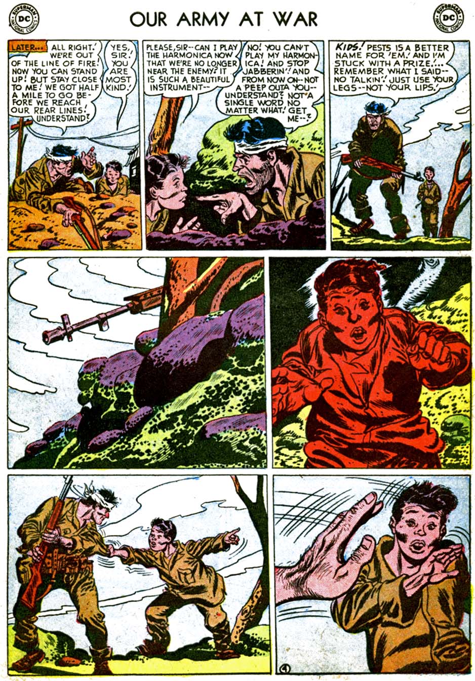 Read online Our Army at War (1952) comic -  Issue #6 - 31