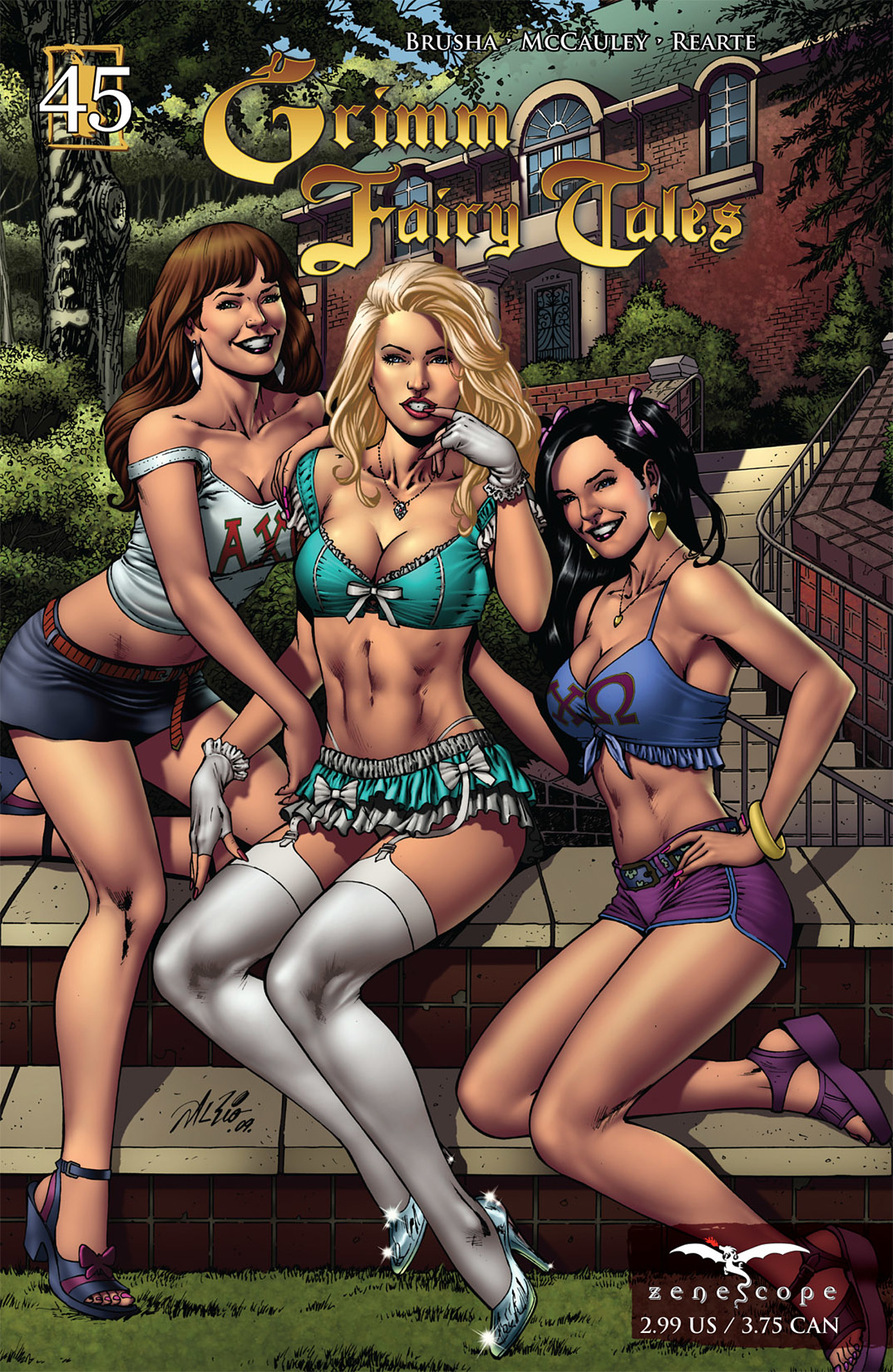 Grimm Fairy Tales (2005) issue 45 - Page 1
