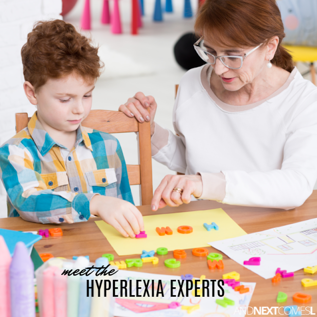 Meet two well known experts on hyperlexia