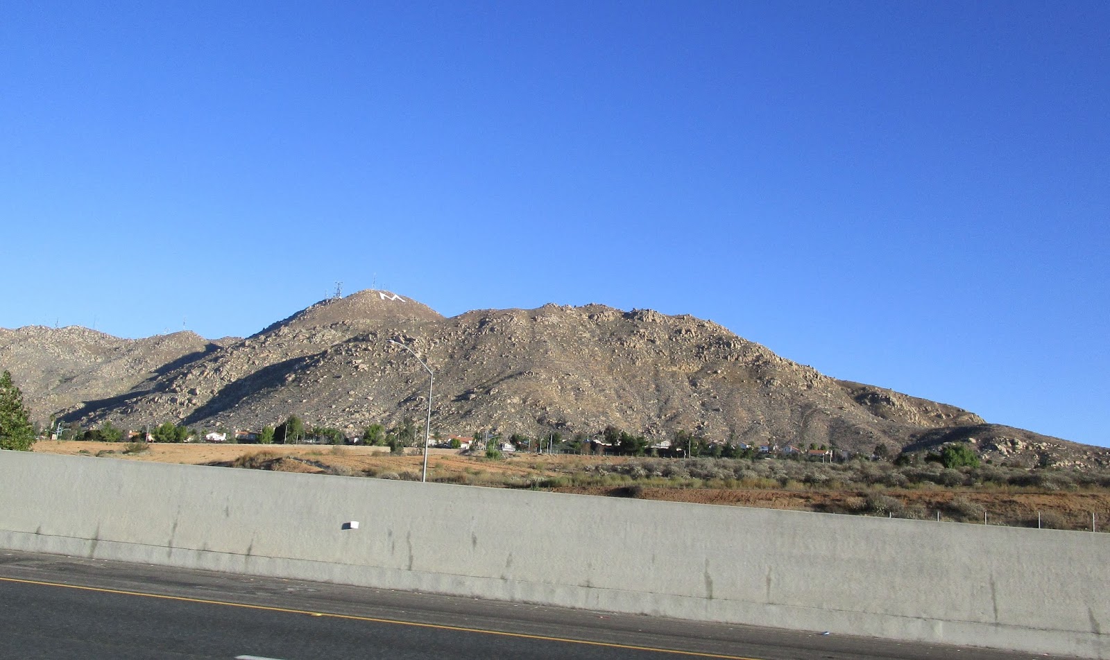 Iron Hiker Box Springs Mountain and Table BM