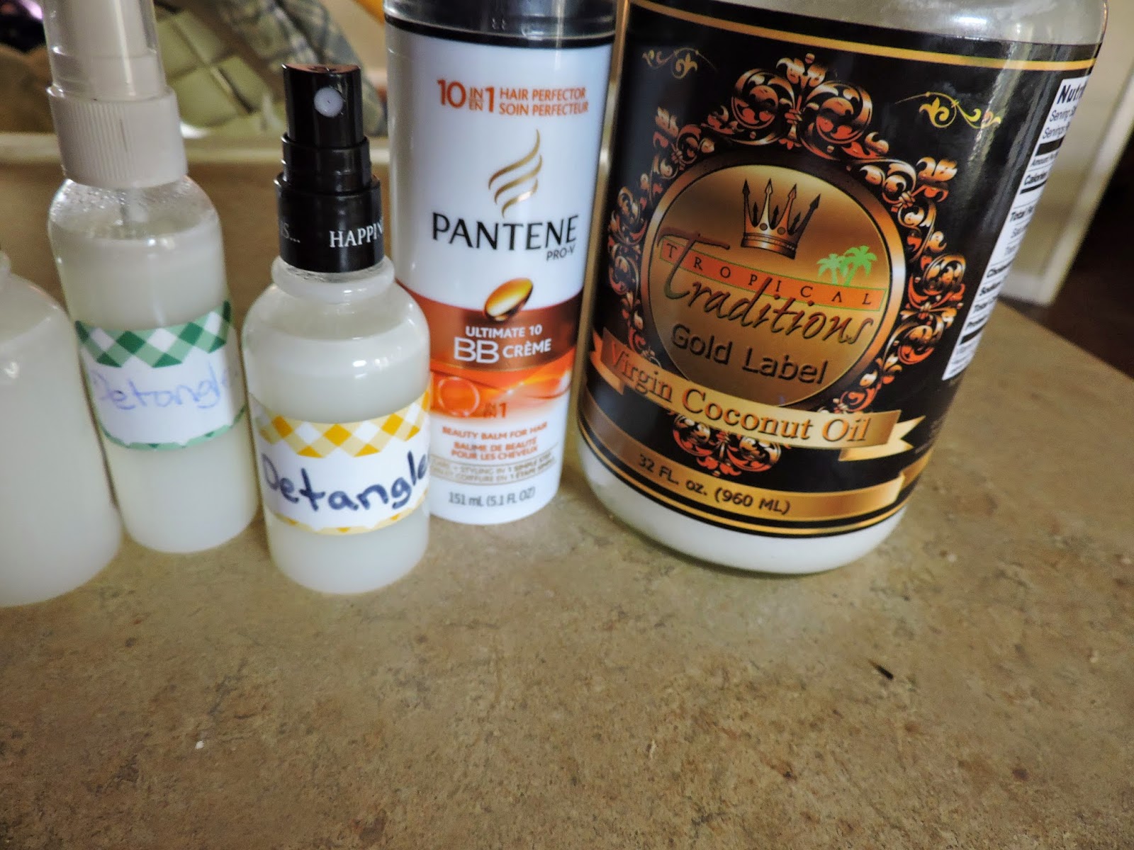 Funky Frugal Mommy Homemade Detangler Spray