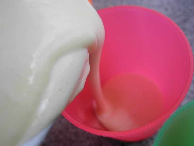 Team Futterneid: Himbeeren auf Eierlikör-Parfait