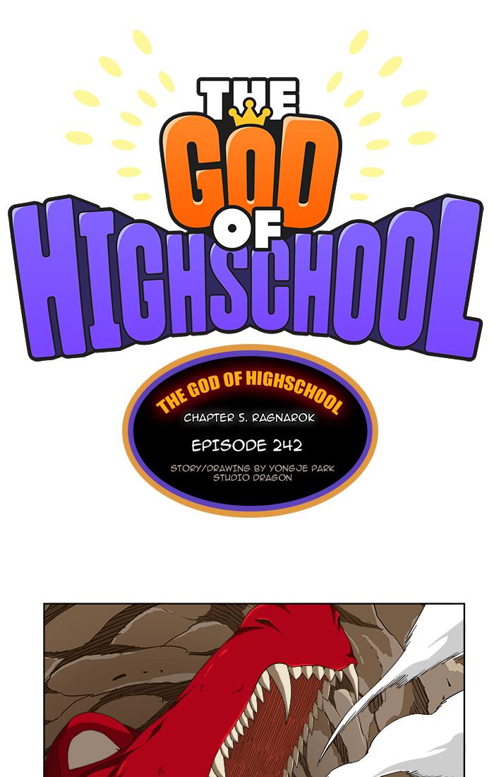 The God of High School Chapter 242 - HolyManga.net