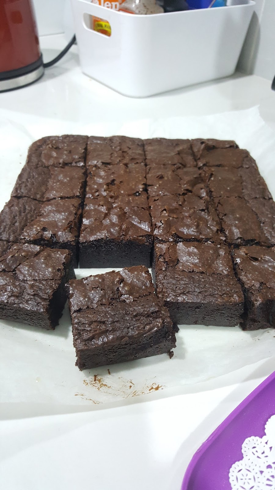 Life is colorful: Chocolate Brownies Kedut (terasa sungguh 