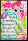 My Little Pony Pinkie Pie Series 1 Trading Card