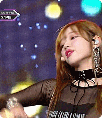 오늘의 엠카 오마이걸 유아.gif | 인스티즈