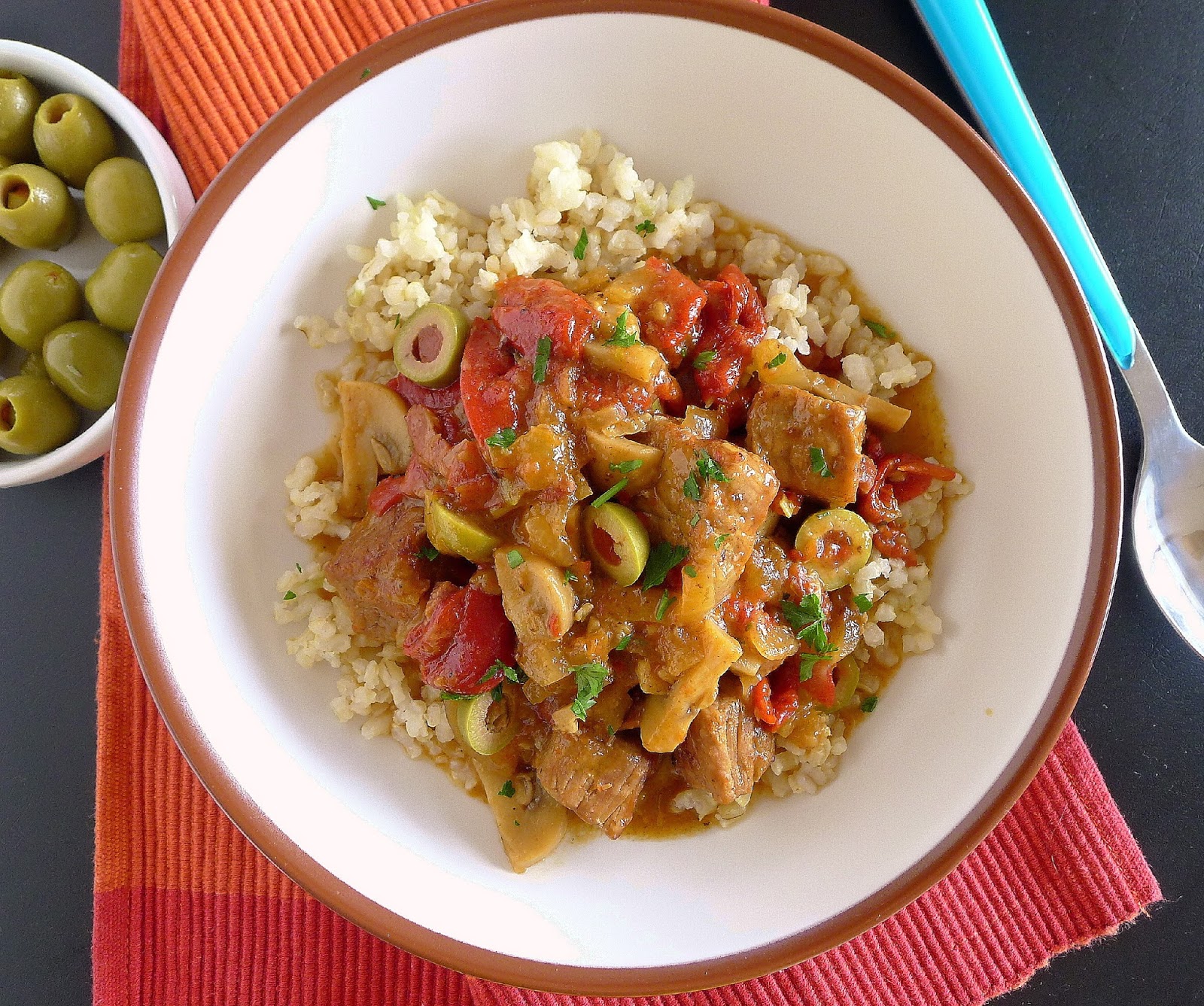 MY KITCHEN IN SPAIN VEAL STEW FOR ONE