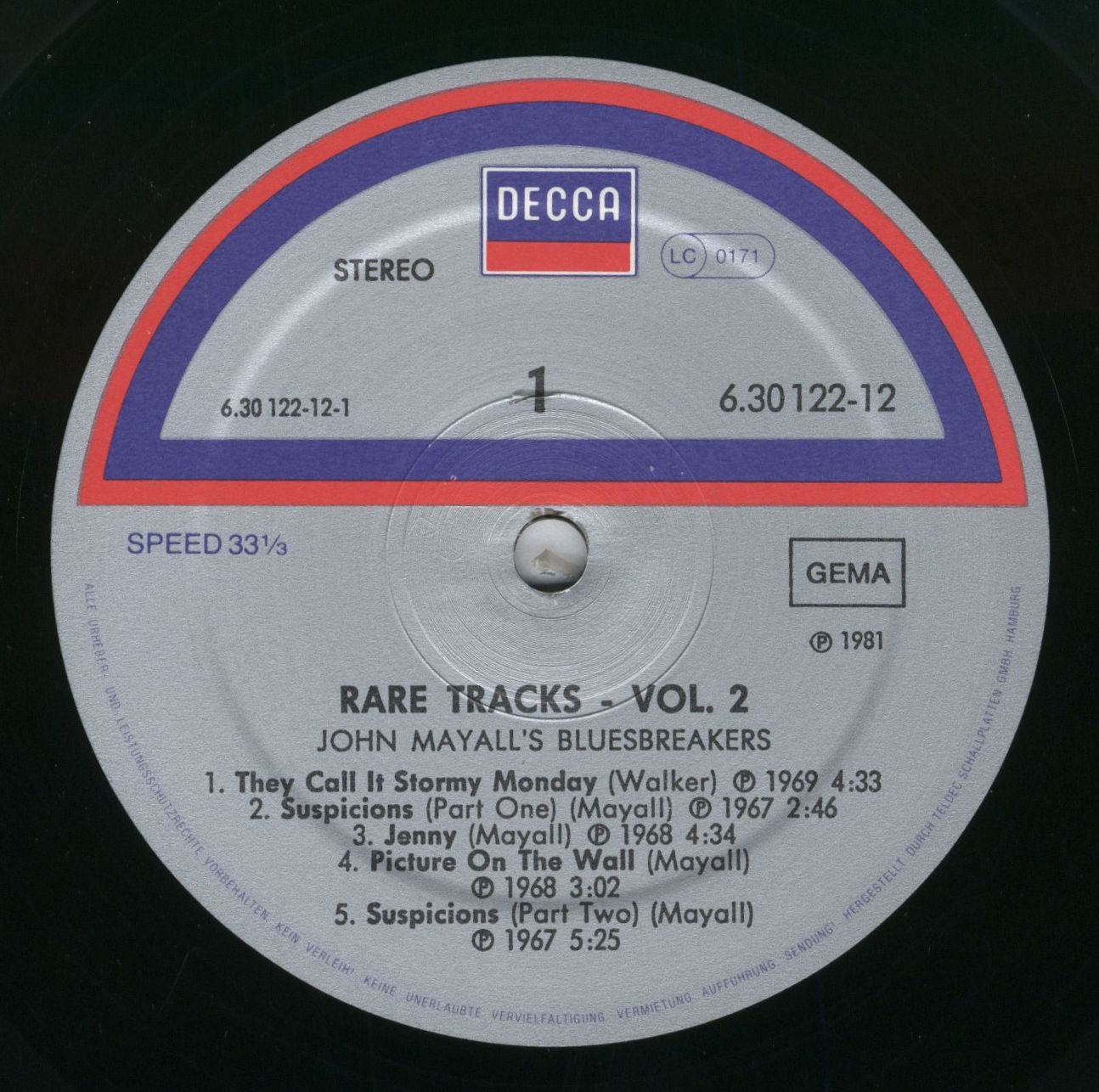 LP12 Rare Tracks Vol 2