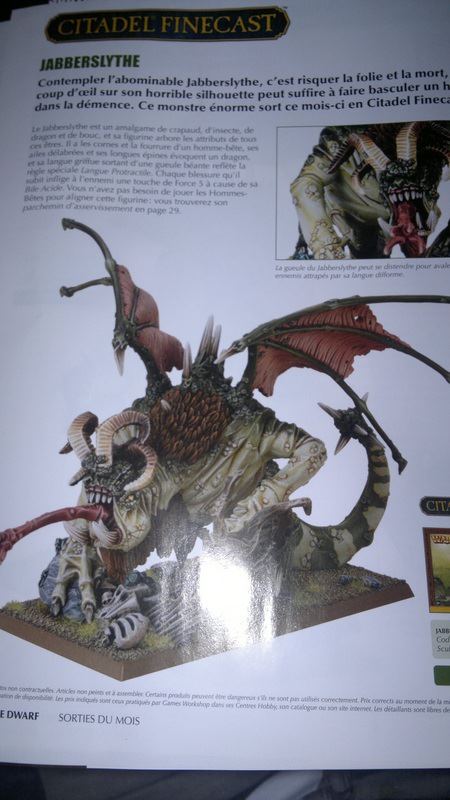 Official GW Jabberslythe painted model photo