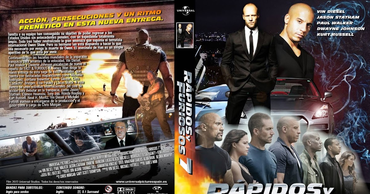 Rapido Y Furioso 7 Pelicula Completa En Español Latino 2015 Descargar - Rapido Y Furioso 7 Pelicula Completa En Español