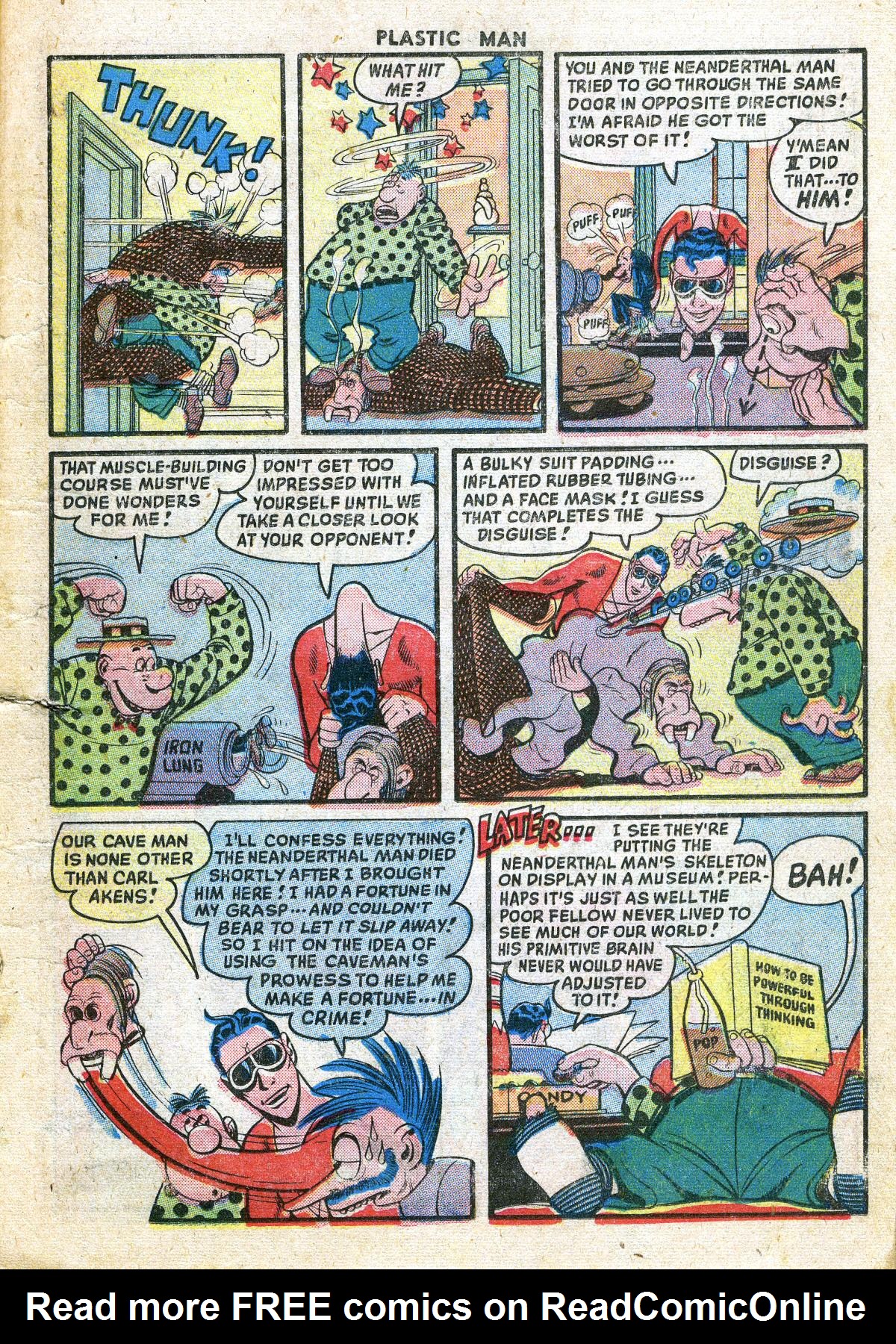Read online Plastic Man (1943) comic -  Issue #19 - 15