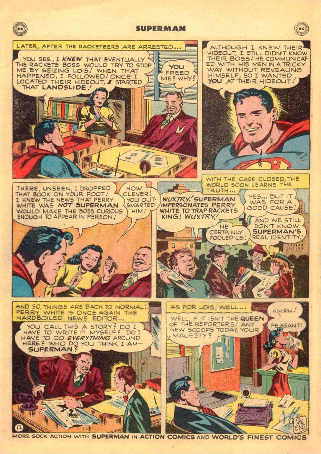 Read online Superman (1939) comic -  Issue #60 - 14