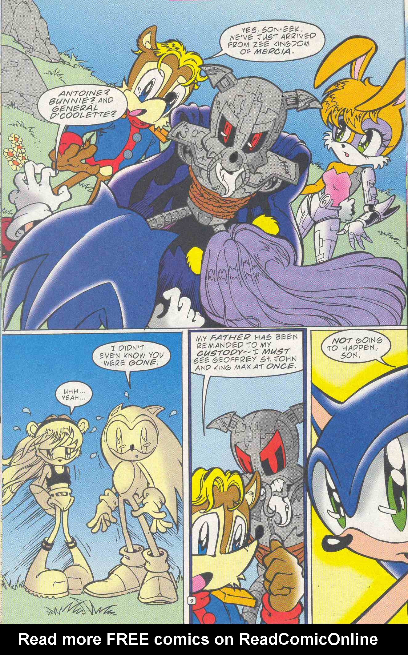 Sonic The Hedgehog (1993) 93 Page 9