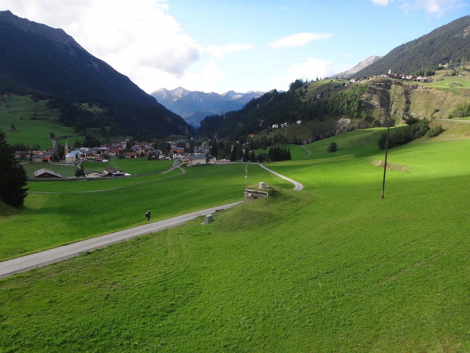 Voila! Sally criss crossing Paris Varenna to Zurich...the