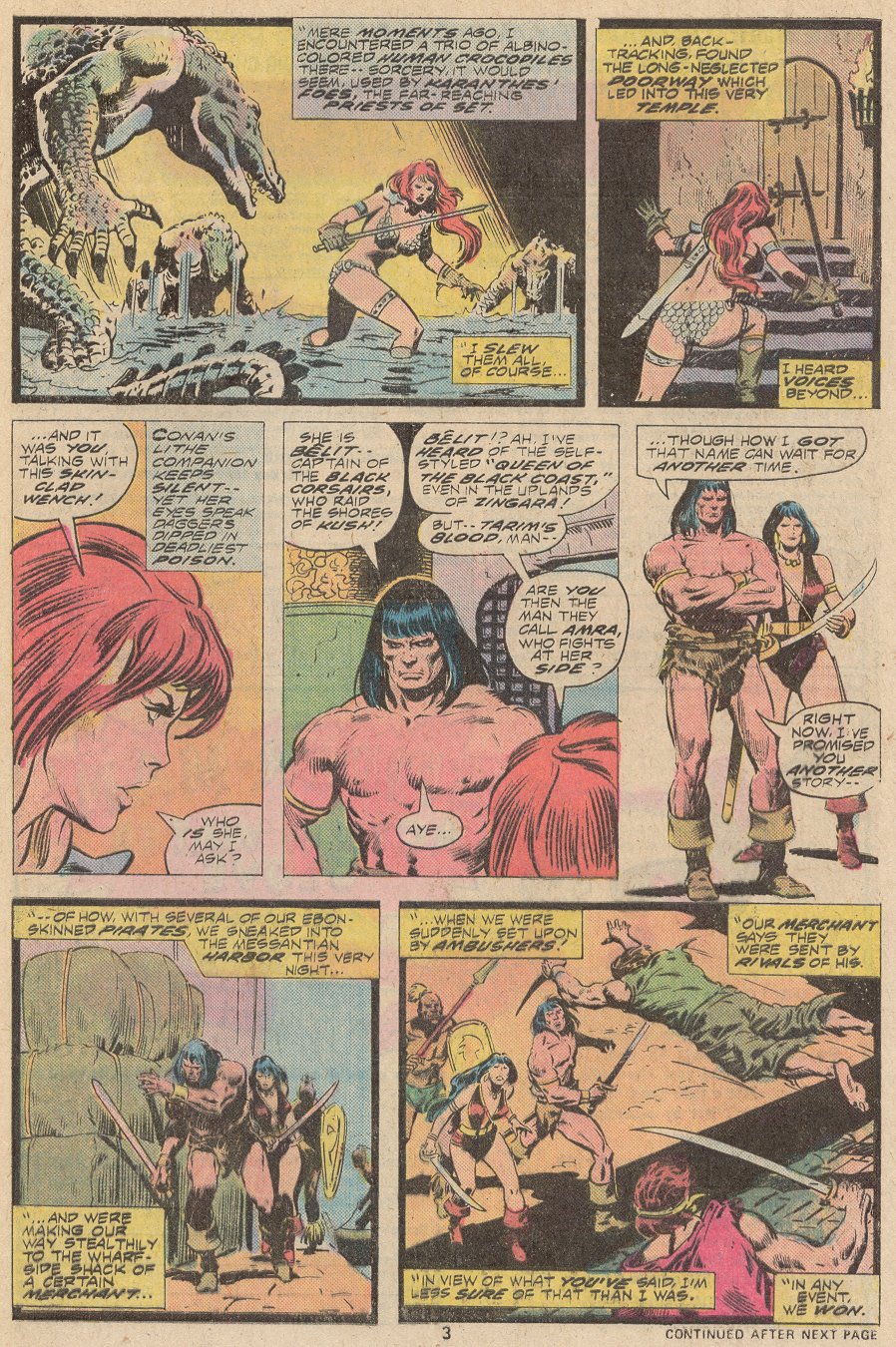 Read online Conan the Barbarian (1970) comic -  Issue #67 - 4