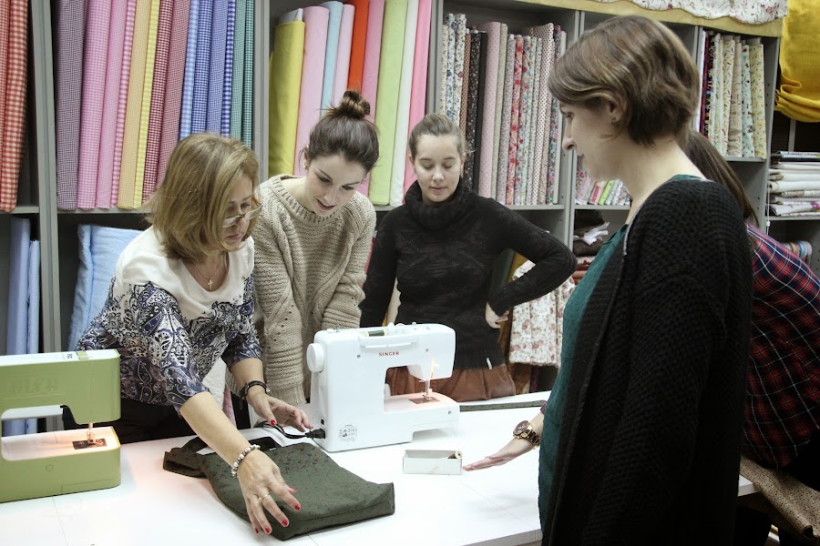 Clases de costura madrid. Aprender a coser