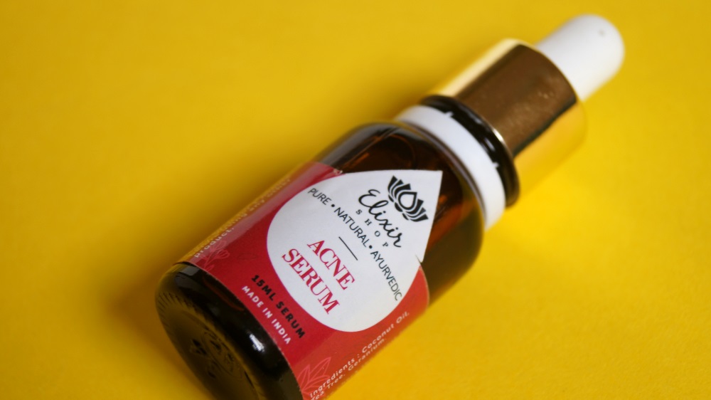 Elixir Shop Acne Serum Review Indian Fashion And Lifestyle Blogger Moonshine And Sunlight