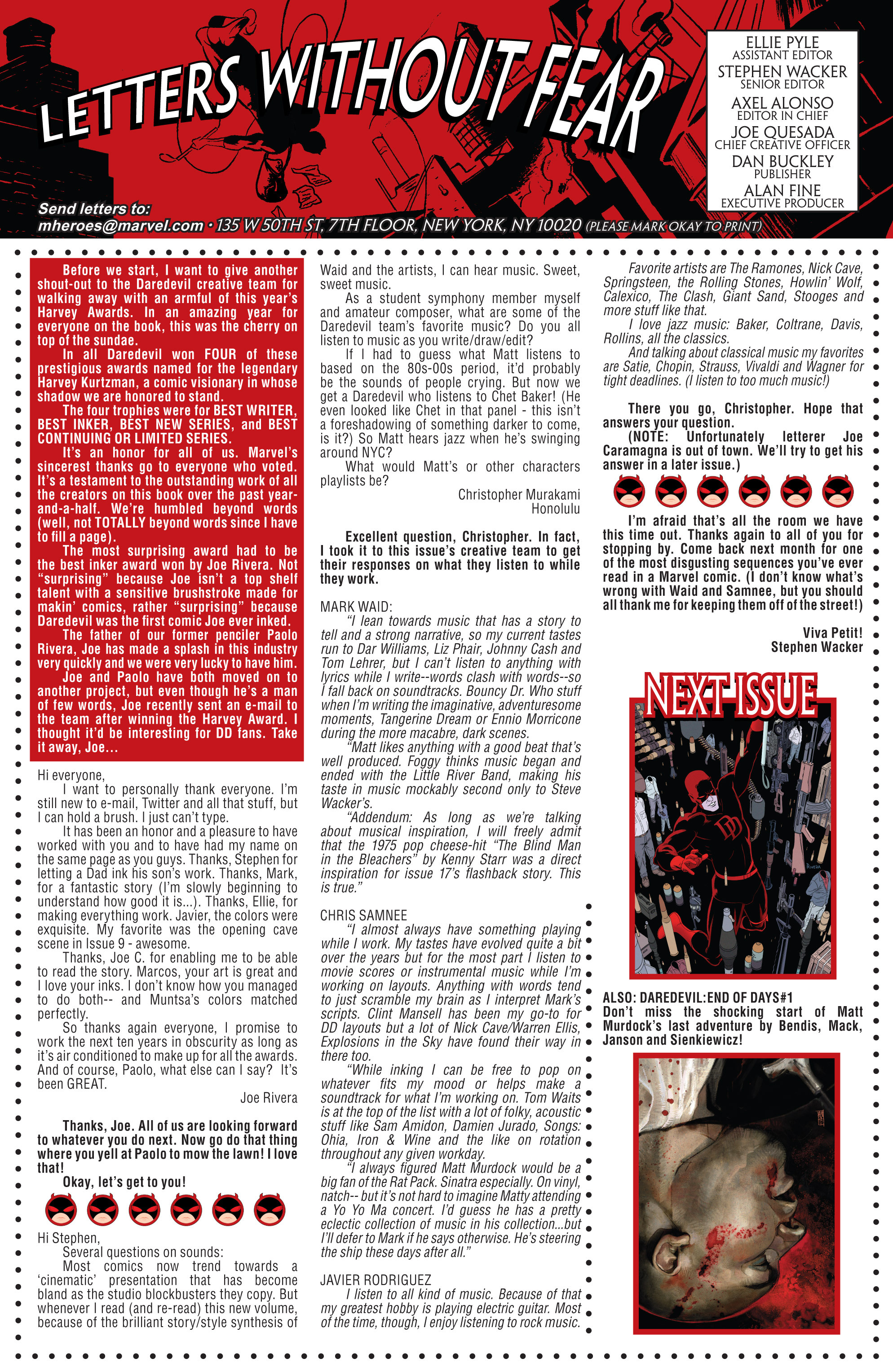 Read online Daredevil (2011) comic -  Issue #19 - 22