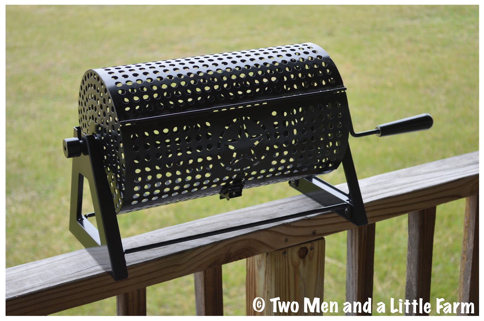 Two Men and a Little Farm ROASTING BASKET FOR THE GRILL