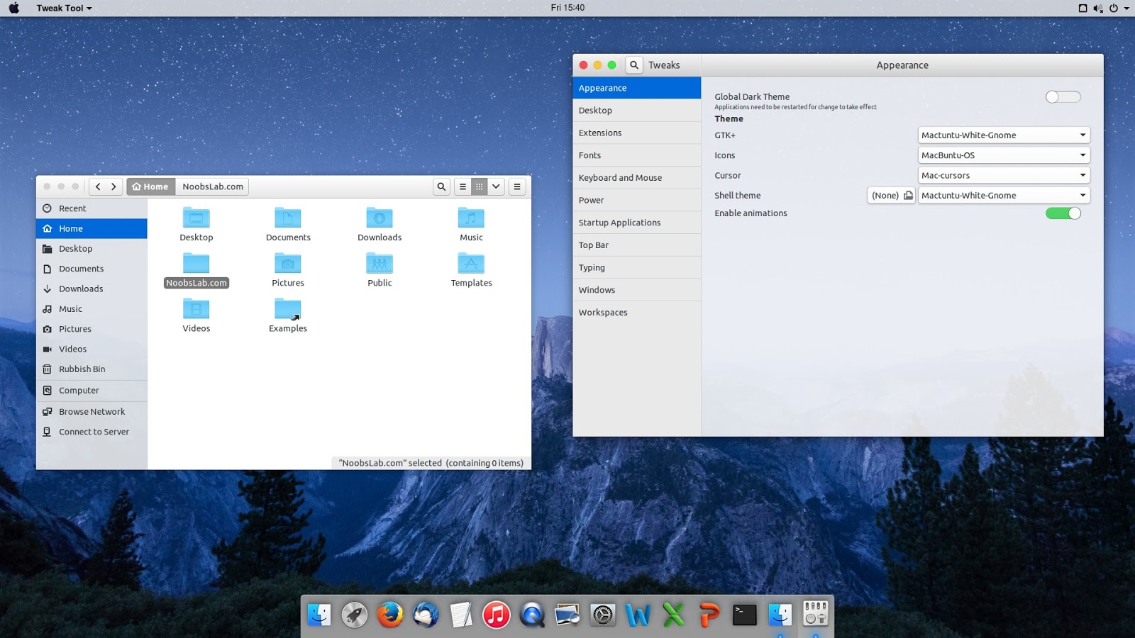 Noobslab - MacBuntu 14.04 Pack is Released, Transform Ubuntu 14.04 to look  like Mac