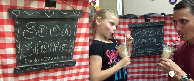 Soda shoppe, daddy daughter sock hop activity day girls, DIY Chalkboard Frames, MyLove2Create