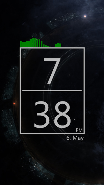 neon clock rainmeter neon clock rainmeter