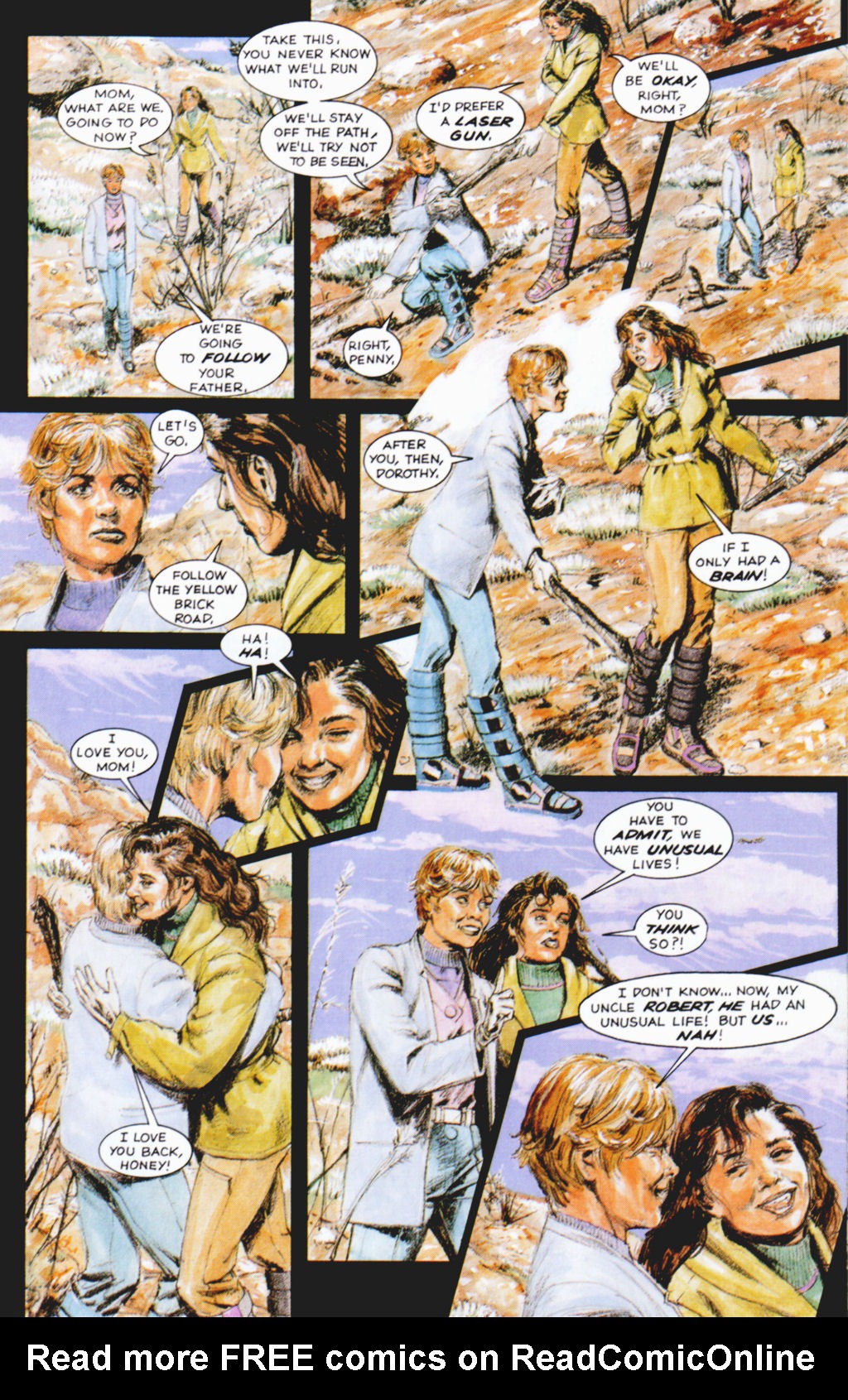 Read online Lost in Space (1991) comic -  Issue #17 - 17