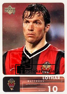 Lothar Matthaus Metro Stars 2000 upper deck